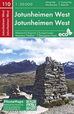 PMN 110 Jotunheimen West 1:50 000