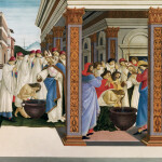 Nástěnný kalendář poznámkový 2027 Notique Sandro Botticelli, 30 x 30 cm