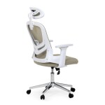 Kancelářská židle, houpací mechanismus, béžová síťovina, KA-K2031 BGE