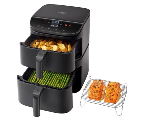 Cosori Turbo Tower horkovzdušná fritéza 10,8l černá