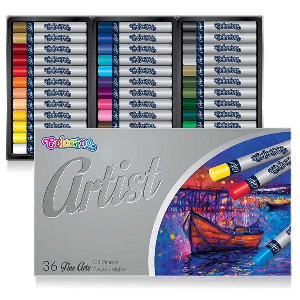 Colorino Colorino, 65726PTR, olejový pastel, 36 ks