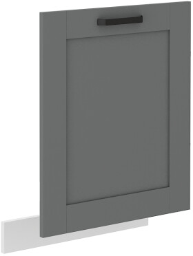 Dvířka na vestavnou myčku nádobí Luna ZM 713x596 Barva korpusu: Bílá, Barva dvířek: Dust Grey