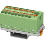 Phoenix Contact 3273118 blok rozvaděče 28.6 mm pružinová svorka zelená 8 ks