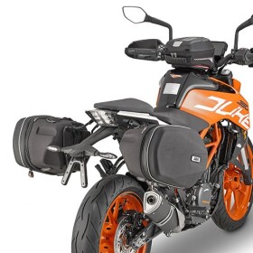 Te7707 podpěry bočních brašen Ktm Duke 125-390 (17-23), černé pro systém Easylock