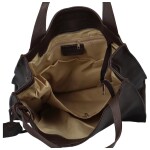 Luxusní kožená kabelka Vera, tmavě hnědá