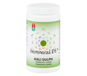 Biomineral D6 KALI SULPH - tkáňové soli OLIVOVÁ 180 tablet