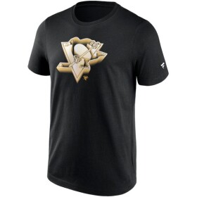 Fanatics Pánské tričko Pittsburgh Penguins Chrome Graphic T-Shirt Black Velikost: