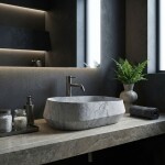 REA - Umyvadlo na desku Zoe Venice REA-U3541
