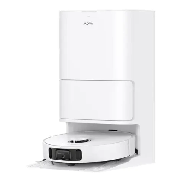 MOVA E40 Ultra bílá / Robotický vysavač mop / 19000 Pa / Aku 5200 mAh / základnová stanice / hlasový asistent (6977728945088)