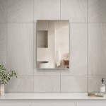 Erga Rectangle, obdélníkové zrcadlo 40x60 cm, ERG-V01-RECTAGLE-4060-CL
