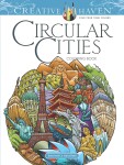 Creative Haven Circular Cities, antistresové omalovánky, David Bodo