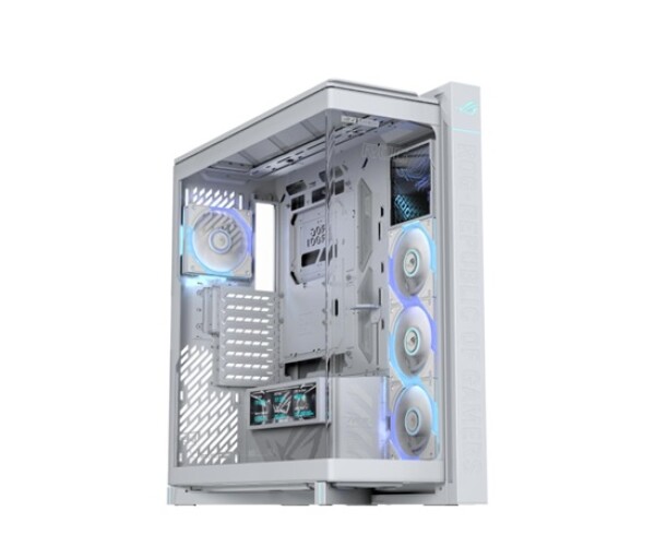 ASUS case ROG Cronox ARGB, E-ATX, Průhledná bočnice, 4x120mm ARGB, bílá EDF_1887876