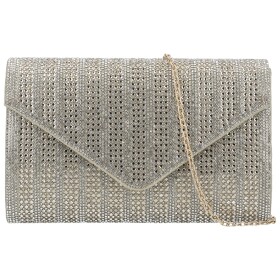 Třpytivé dámské psaníčko Michelle Moon Florida, zlaté