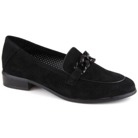 Semišové boty Potocki WOL211A černé