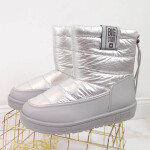 Big Star II274118 stříbrné zateplené sněhové boty