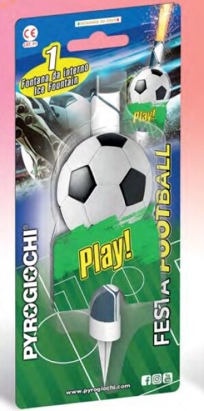 Pyrogiochi Dortová fontána fotbal Pyrogiochi Dortová fontána fotbal