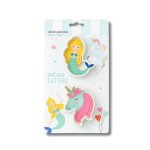 Dortisimo Sada vykrajovátek Mořská panna a jednorožec (2 ks)