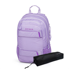 Studentský batoh KARTON P+P OXY Sport - Violet + etue zdarma