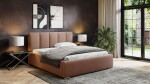 FRONTI Postel MODEL 08 140x200 starorůžová - MAGIC VELVET 2257