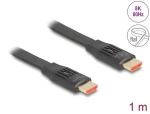 Delock Ultra vysokorychlostní plochý HDMI kabel 1 m / Kabel HDMI / Ploché provedení / 48 Gbps / 8K 60Hz (81001)