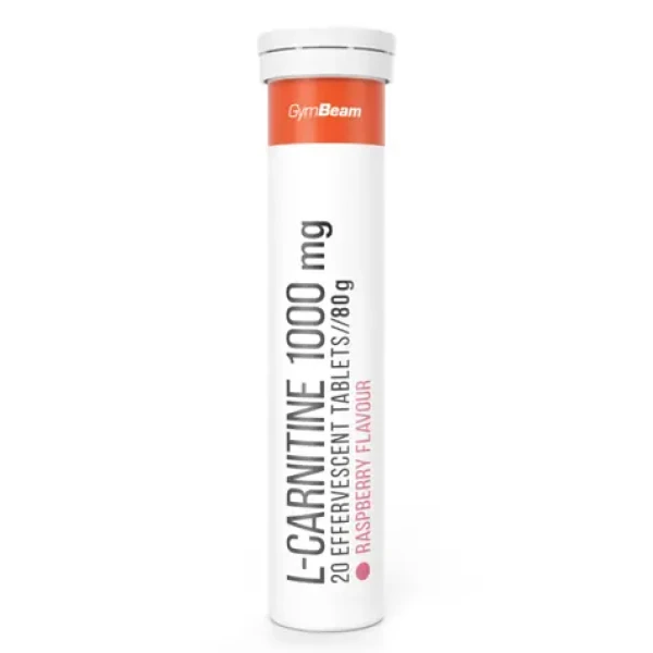L-karnitin 1000 mg šumivý - GymBeam (malina, 20 tab.) (31295-4-20tab-malina)