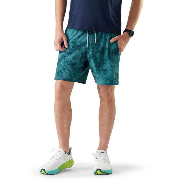 Pánské merino kraťasy SMARTWOOL Men's Active Lined 7" Short, Mineral Blue Shale velikost: M