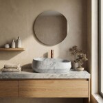 REA - Umyvadlo na desku Zoe Venice REA-U3541
