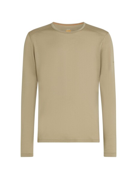 Pánské merino triko s dlouhým rukávem ICEBREAKER Mens 200 Oasis LS Crewe, Flagstone velikost: M