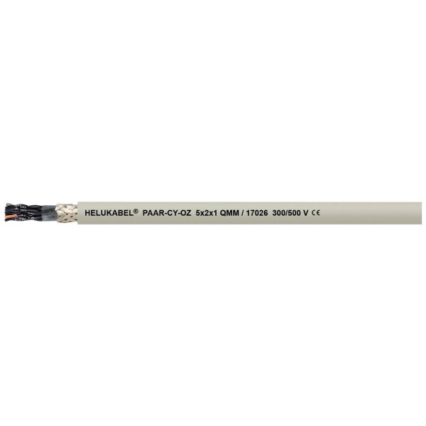 HELU 17024-500 datový kabel 3 x 2 x 1 mm² šedá 500 m