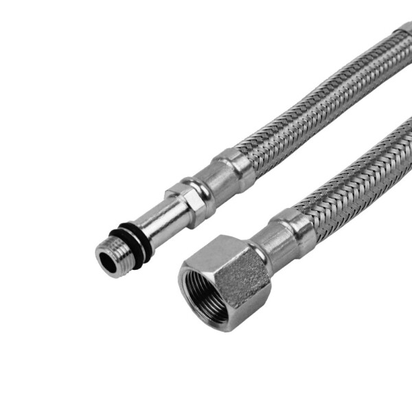 Mereo Hadice připojovací nerez, 15 cm , pro baterie se závitem M10 CB445B