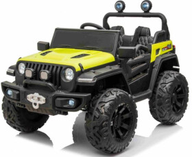 Mamido Dětské elektrické autíčko Master of Terain 4x4 zelené
