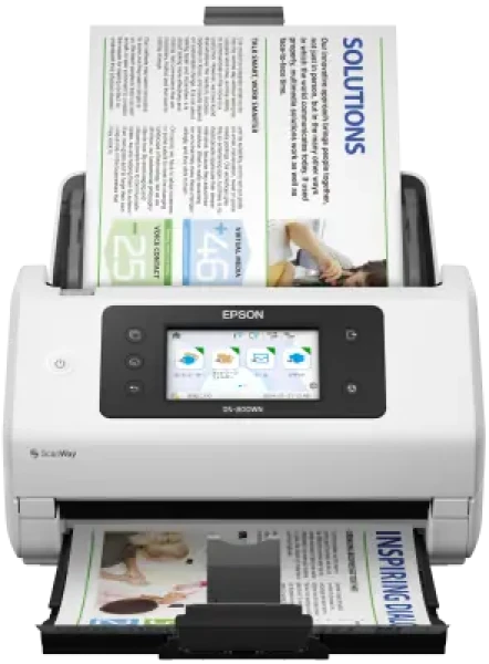 Epson WorkForce DS-800WN / Skener / A4 / ADF / Duplex / 600 dpi / Wi-Fi / LAN (B11B275401)