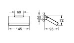 GROHE - Selection Cube Držák toaletního papíru, matná černá 407812430