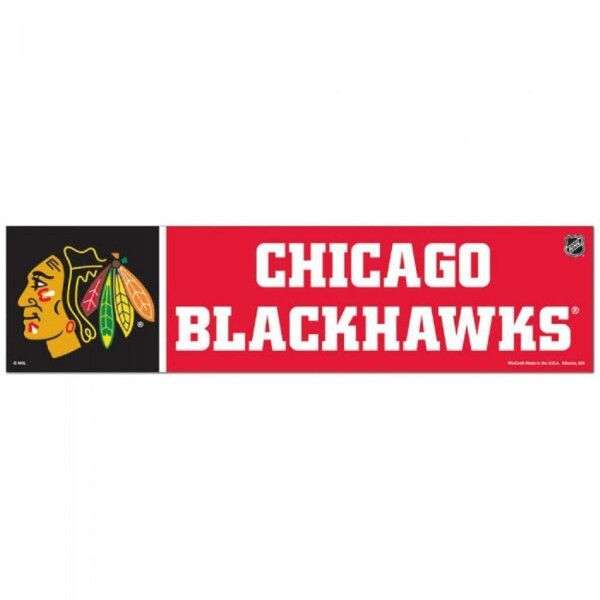 Wincraft Samolepka Chicago Blackhawks Bumper Strip% 1 ks