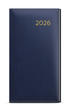 Týdenní diář 2026 Baloušek kapesní Jakub - Premier modrá