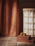 Ferm Living Koš na prádlo Fio Cashmere/Natural, krémová barva, kov