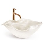 REA - Keramické umyvadlo na desku HM-02 Handmade ART REA-U6329