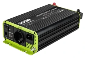 KOSUNPOWER UPS s externí baterií / Záložní zdroj UPS / 300 W / 12V baterie / AC230V / čistý sinus (KOS300-12)