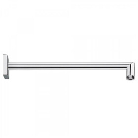 TRES Sprchové rameno chrom 40 cm kulaté 1/2" hranatá krytka 06243201 TG 06243201