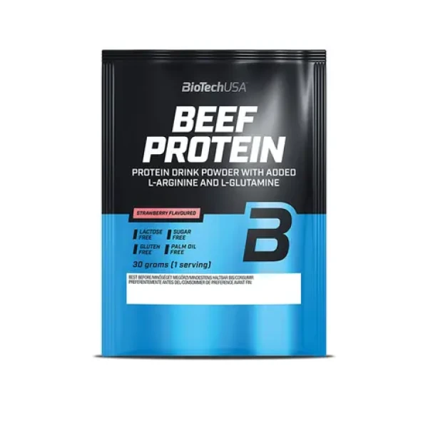 BioTech Beef Protein 30 g strawberry (15344)