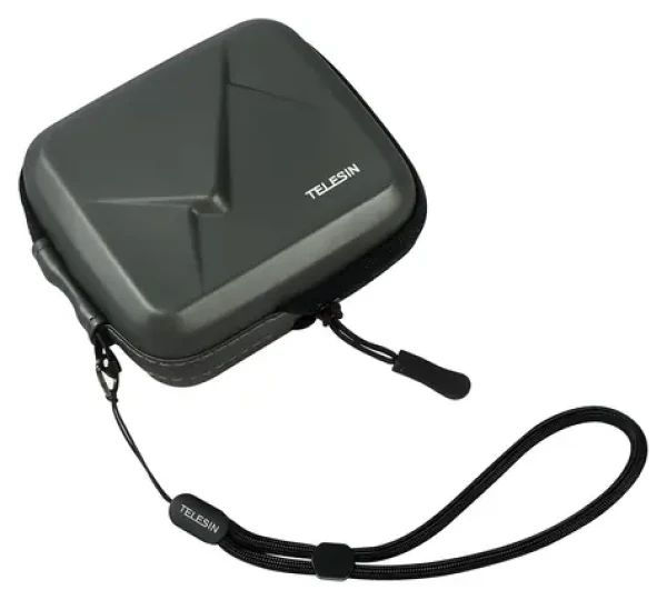 Telesin S6-PRC-07 / Pouzdro pro sportovní kamery / GoPro 13, Insta360 Ace Pro 2, DJI Action 5 Pro / PU kůže (S6-PRC-07)