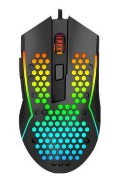 Redragon M612 Predator černá / Herní myš / optická / 8000 DPI / 9 tlačítek / USB (RED-M612-RGB)