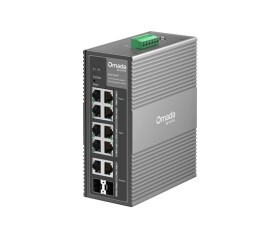 TP-Link OMADA průmyslový switch IES210GPP (8xGbE,2xGbE/SFPcombo,6xPoE+,2xPoE++,240W,DIN,IP40,fanless) EDF_324417