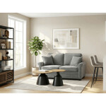 Konferenční stolek 70x70x43cm, mdf, dub artisan, CT-F4150 ART