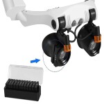 Verk Náhlavní lupa s LED světlem VR 09141