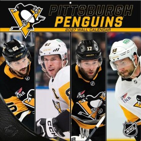 JF Turner Kalendář Pittsburgh Penguins NHL 2027 Wall Calendar