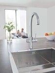 GROHE - Blue Home Dřezová baterie s chladícím zařízením a filtrací, chrom 31455001