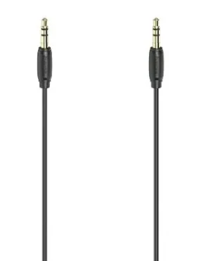 Hama 205118 audio slim kabel jack - jack 1.5 m černá (205118-H)