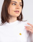 Tričko Carhartt WIP W' S/S Chase T-Shirt White/Gold