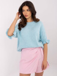 Jumper MI SW 2913.99 světle modrý jedna velikost